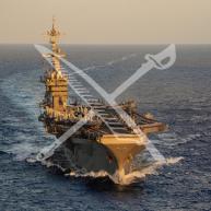 USS George Washington (CVN-73) underway in October 2024.